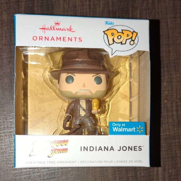 Hallmark Funko Pop! Indiana Jones Christmas Tree Ornament - Brown - Picture 1 of 1